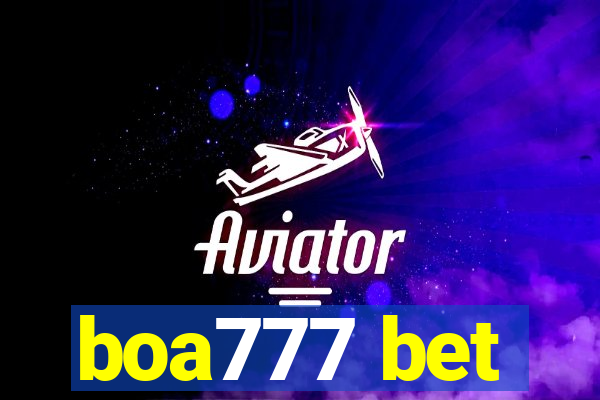 boa777 bet